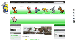 Desktop Screenshot of animalsworld.de